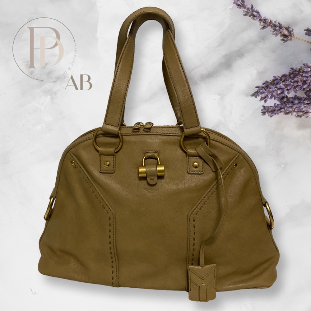 YSL Leather Muse Shoulder Bag